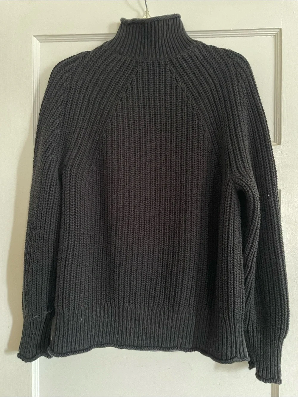 J. Crew Relaxed Cotton Rollneck Sweater S  Excellent Used
